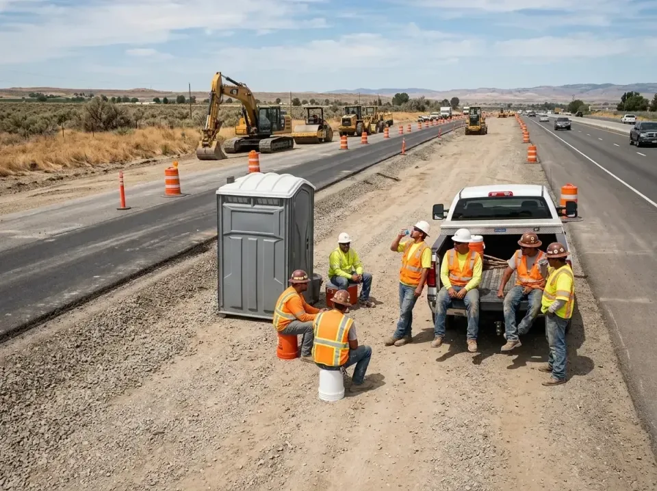 highway-road-construction-crew-007 — frequently asked questions, Porta Potty and Restroom Rentals in West Puente Valley, CA